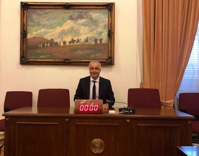 Ο Λάζαρος Τσαβδαρίδης Πρόεδρος της Επιτροπής Απολογισμού, Ισολογισμού και Ελέγχου και Εκτέλεσης του Προϋπολογισμού του Κράτους